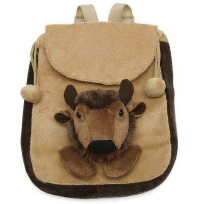 13&quot; Bison Head Backpack