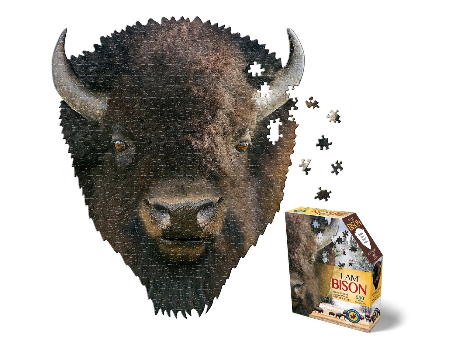550 Piece I Am Bison Puzzle