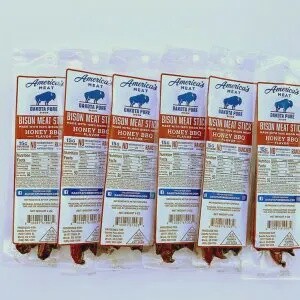 4 oz Honey BBQ Bison Sticks