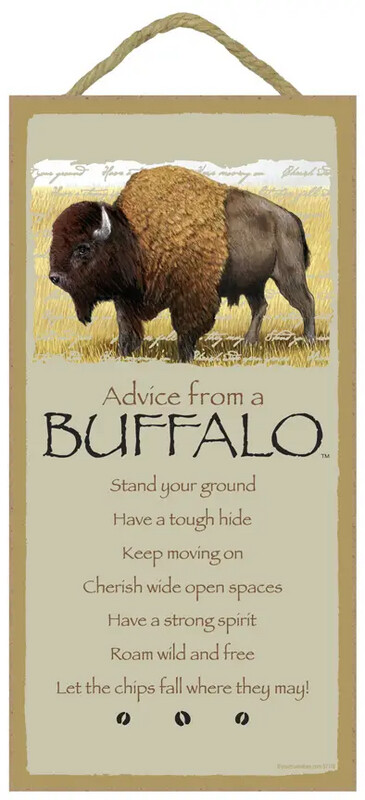 Advice From Wood Plaque