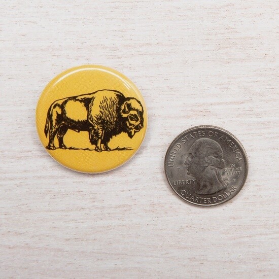 Bison Button