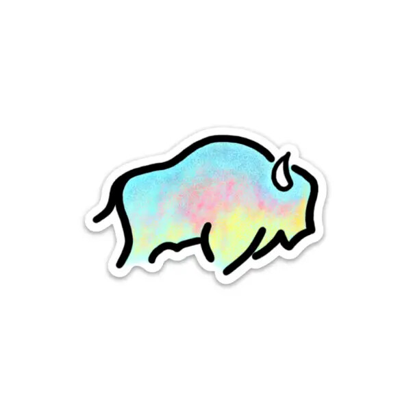 Bright Buffalo Sticker