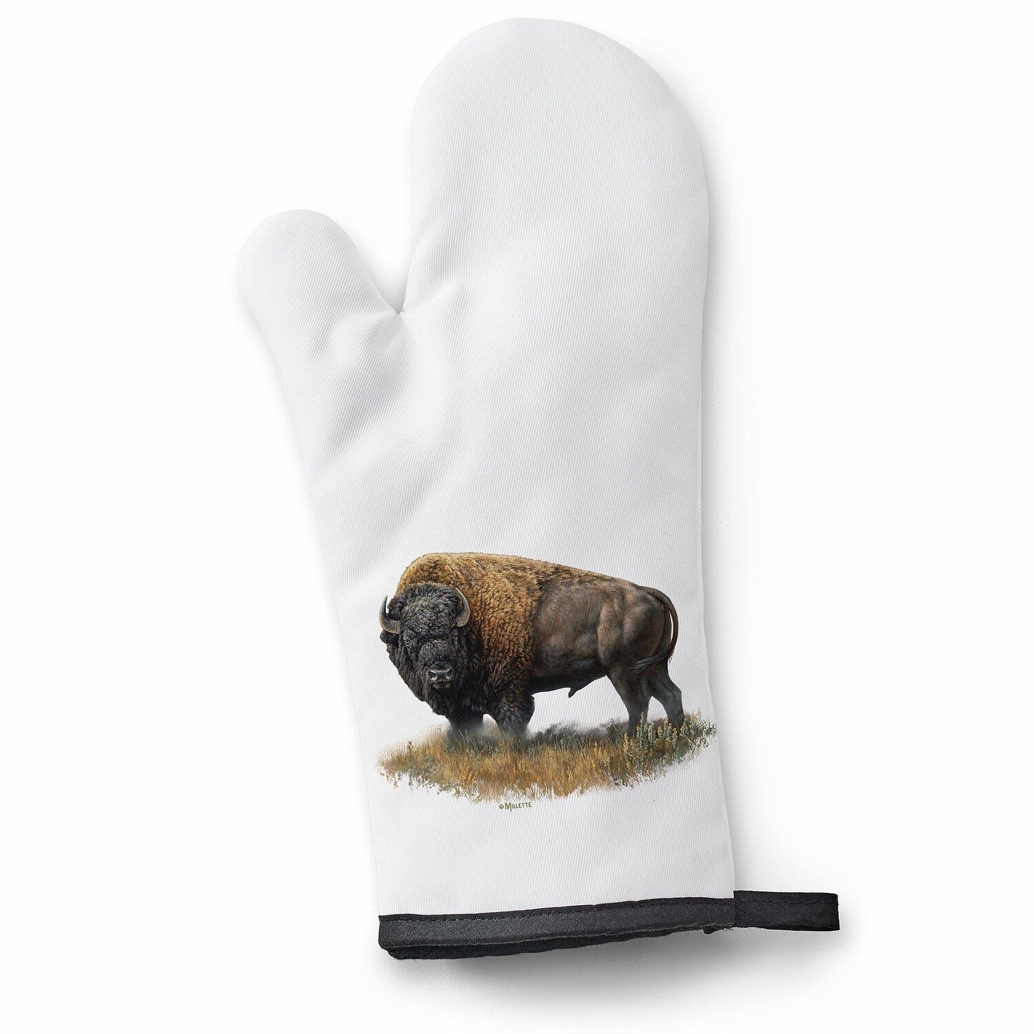 Dusty Plains Bison Oven Mitt