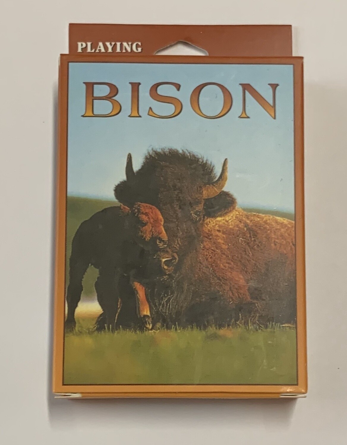 Bison Playing Cards
