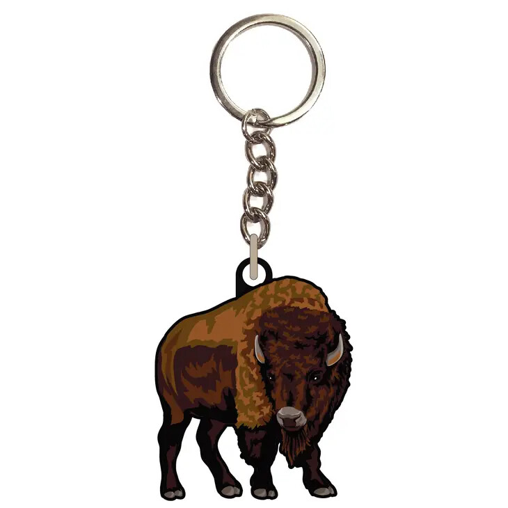 American Bison Keychain