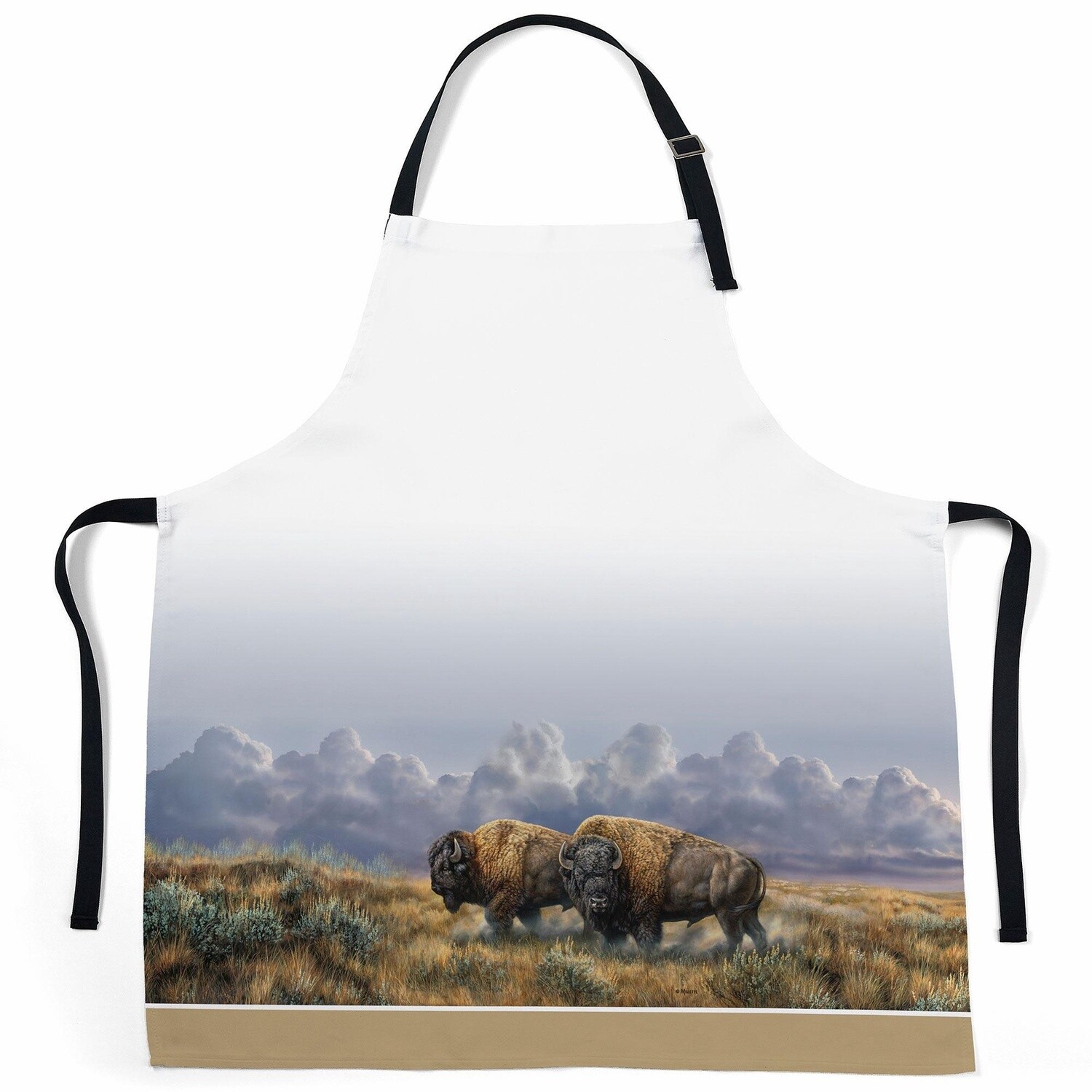 Dusty Plains Bison Apron