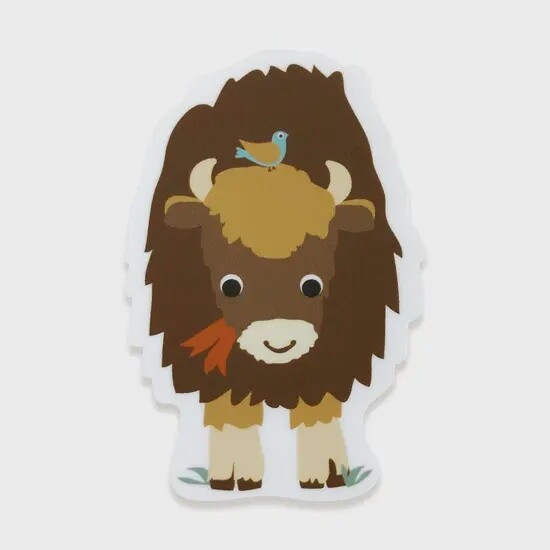 Bison Vinyl Sticker