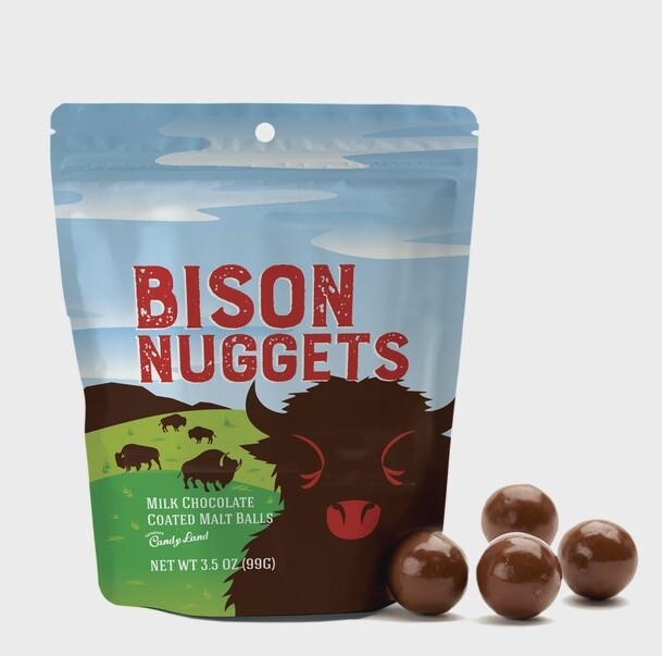 Bison Nuggets (Chocolate Covered Malt Balls)