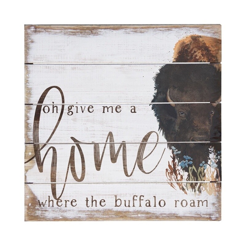 Buffalo Roam Sign