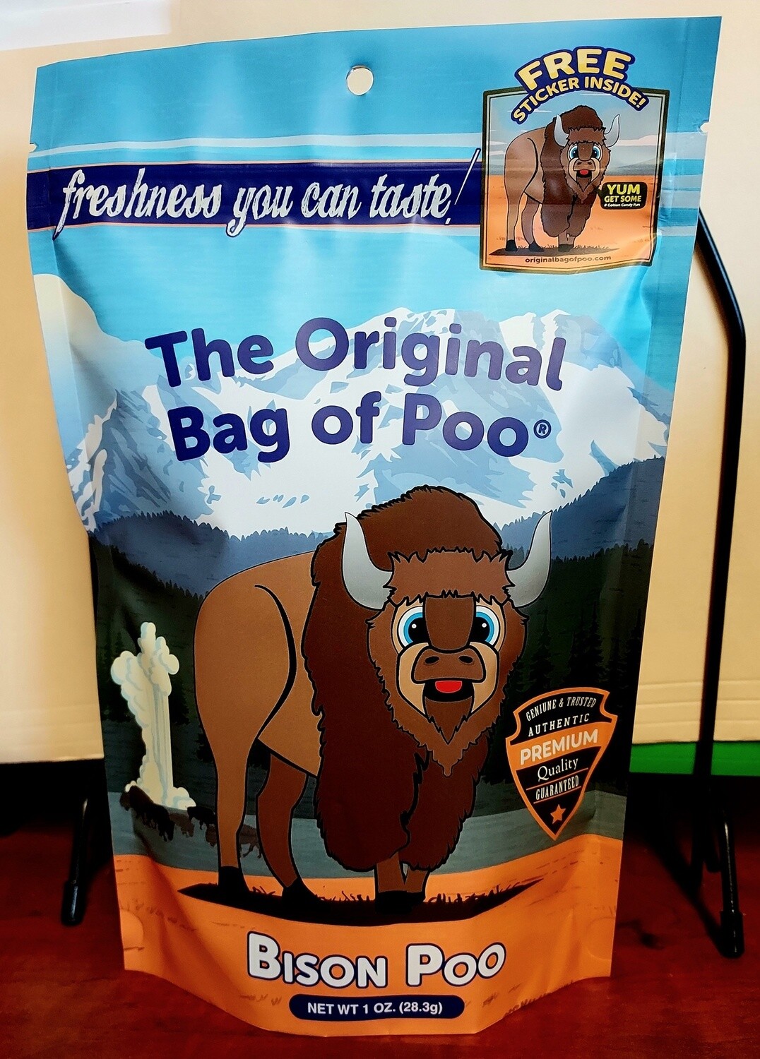 Bison Poo Cotton Candy
