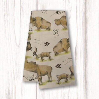 Buffalo Tea Towel