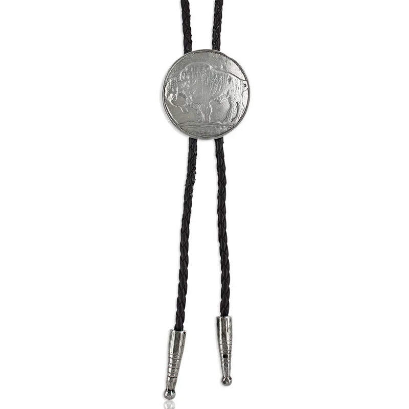Bolo Tie - Buffalo Nickel