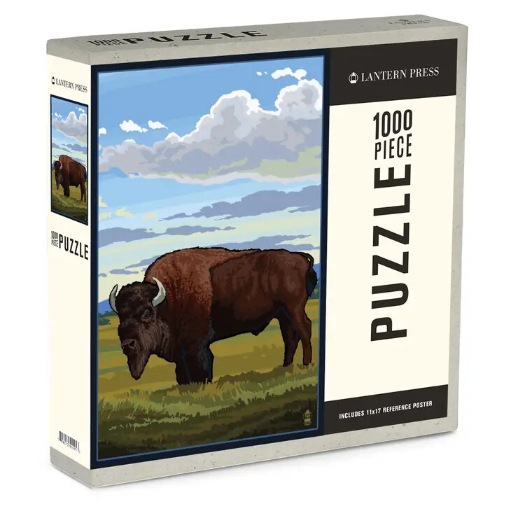 Bison in a Field Puzzle