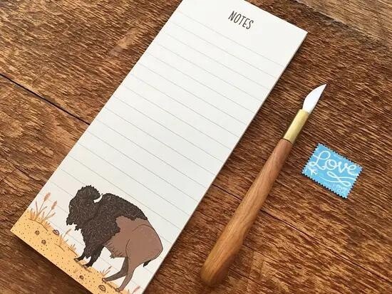 Bison Notepad