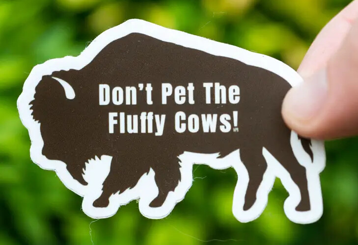 Don&#39;t Pet... Sticker