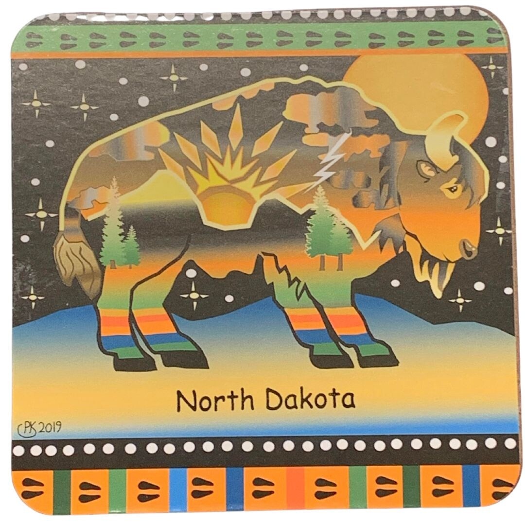 Moonlite Buffalo Coaster ND