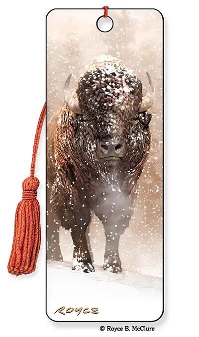Bison 3D Bookmark