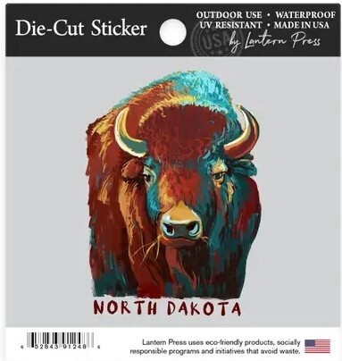 Vivid Bison ND Sticker