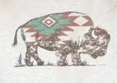 Aztec Buffalo Crew Sweatshirt