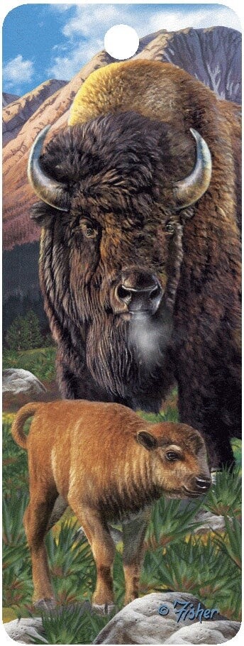 Big Buffalo 3D Bookmark
