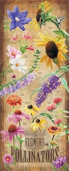 Flowers for Pollinators Sign