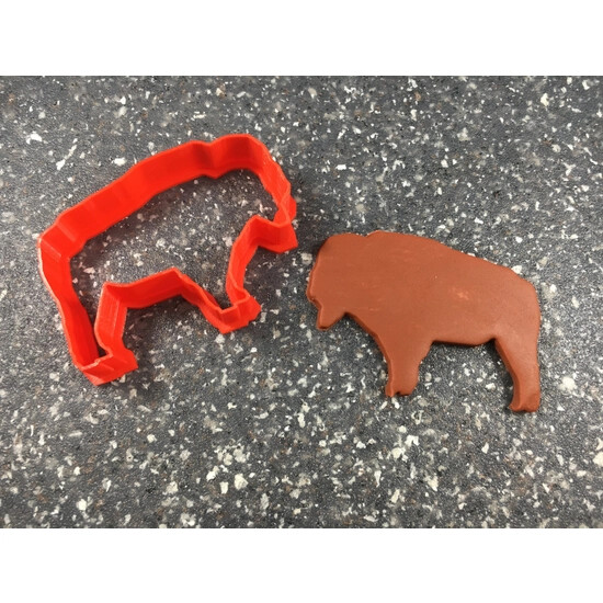 Buffalo Shaped Cookie Cutter