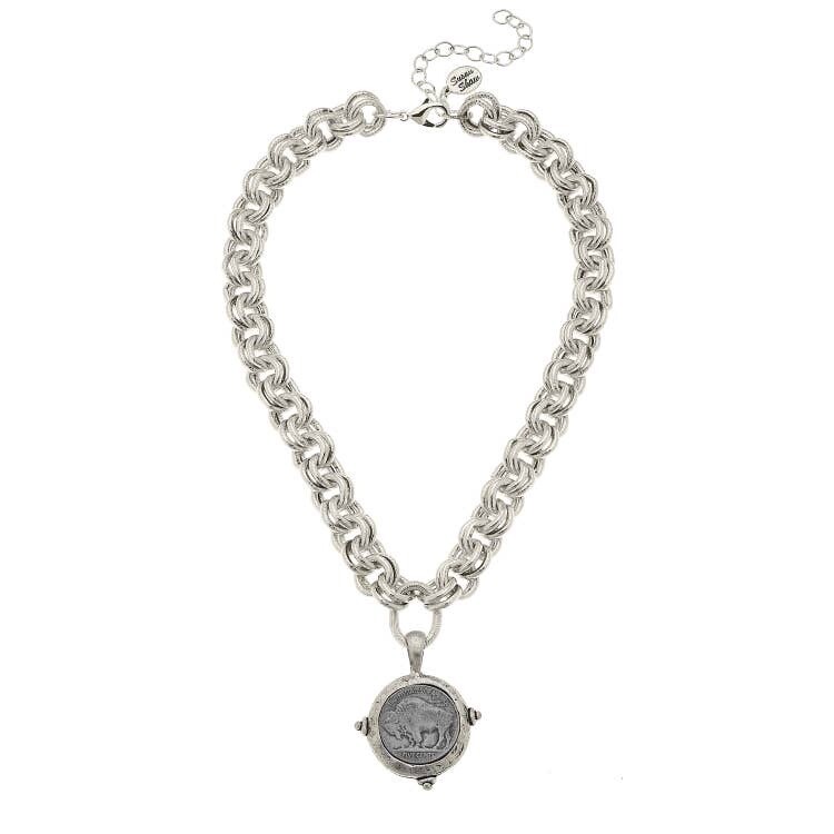 Vintage Coin Necklace