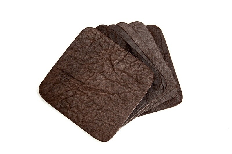 Buffalo Leather Coasters