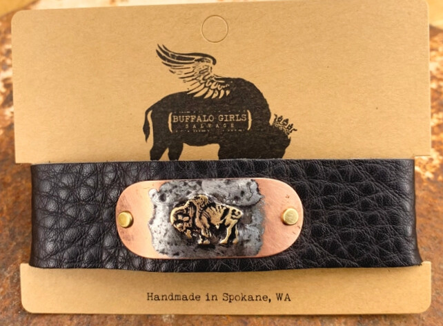 Bison Leather Bracelet