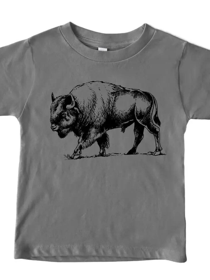 Bison Sketch Tee