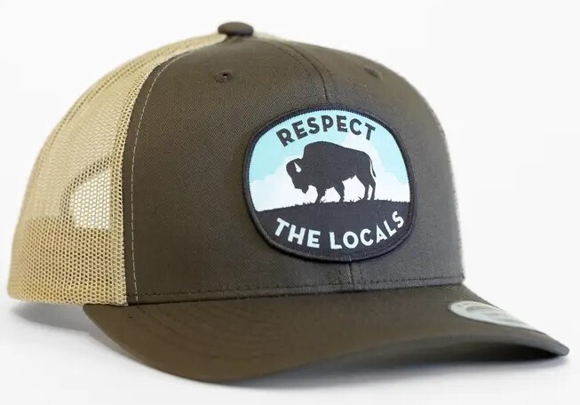 Respect The Locals Trucker Cap