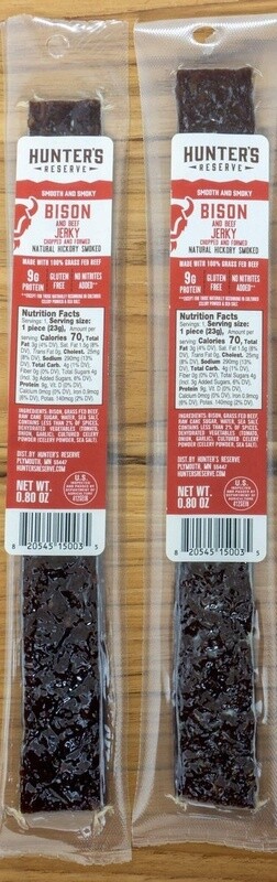 Bison .8 oz Jerky Strip