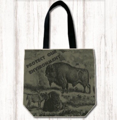 POE Buffalo Shopper Tote