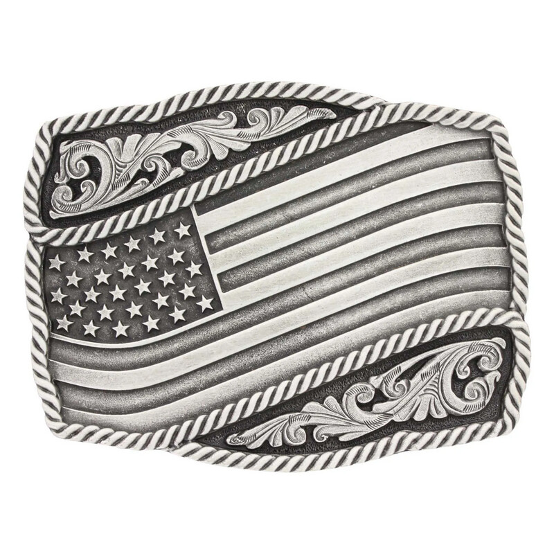 Waving Flag Buckle