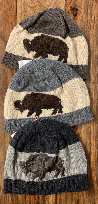 Knit Buffalo Beanie