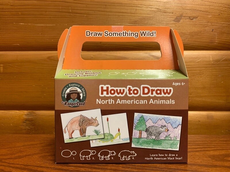 How to Draw North American Animals Art Kit