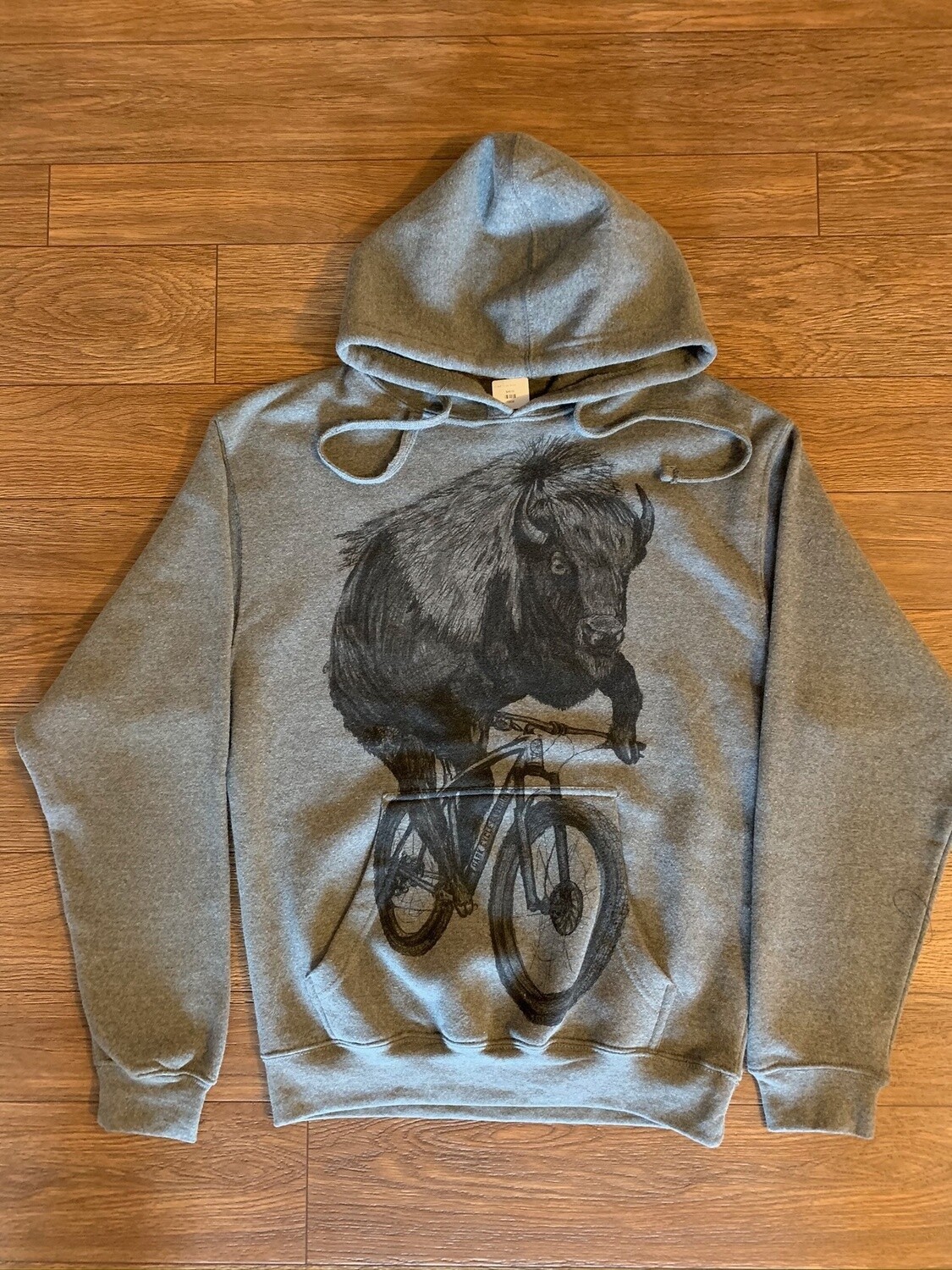 DC Buff Tri-Grey Bicycle Hoodie