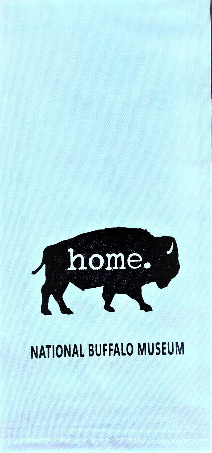 Bison home Tea Towel