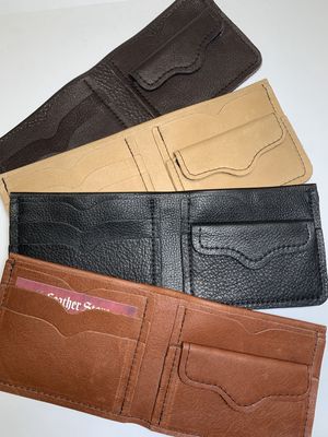 5-Pocket Bifold Wallet W/Coin Pouch