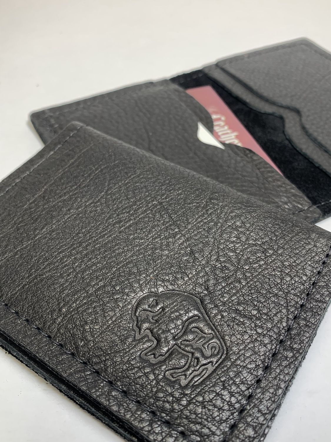 4-Pocket Card Case, Color: Black