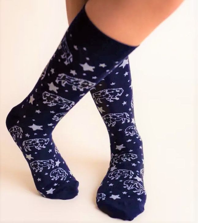 Buffalo Constellation Socks