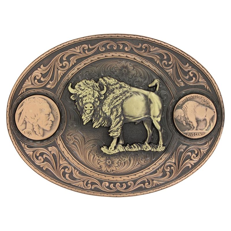 Buffalo Indian/Nickel Buckle