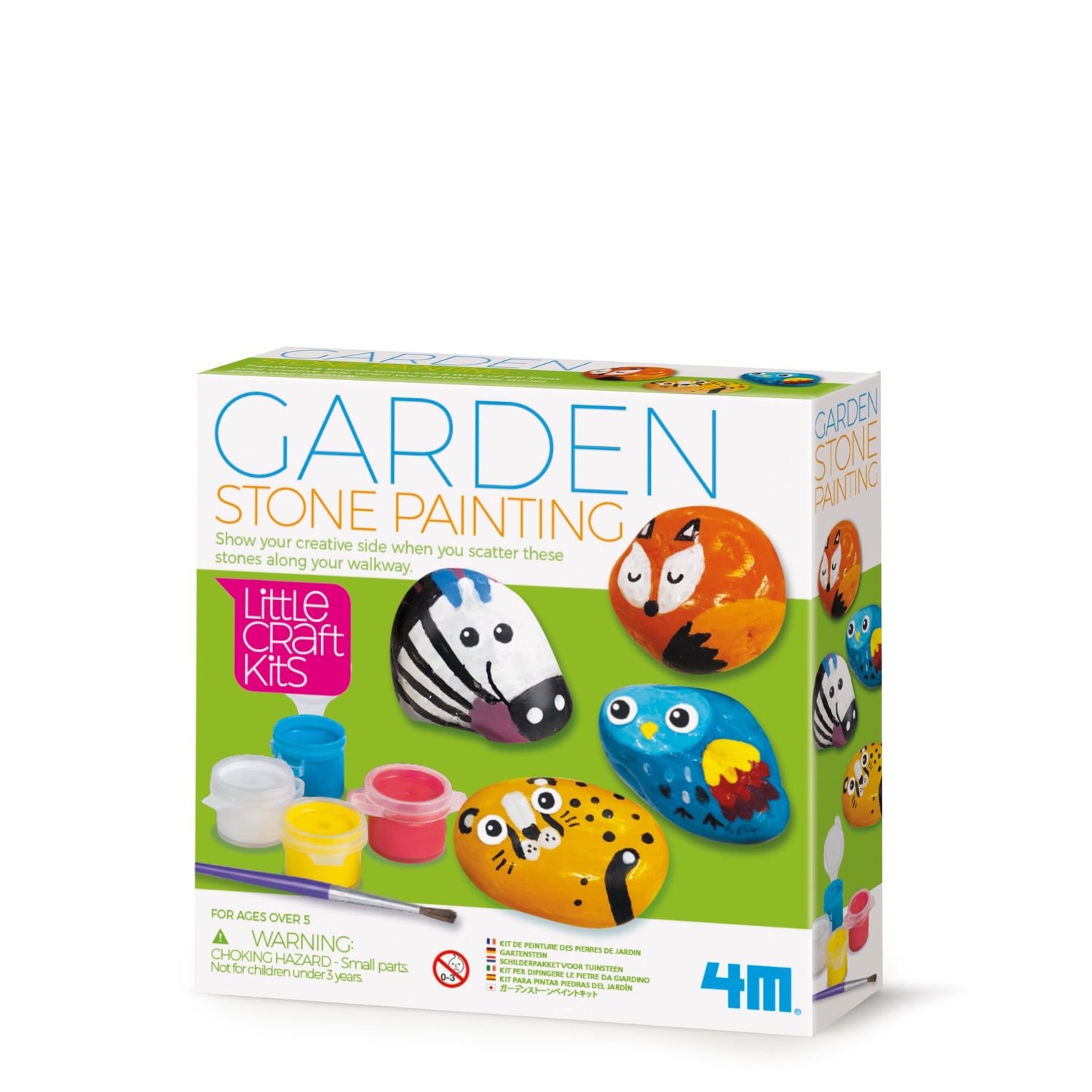 Garden Stone Painting