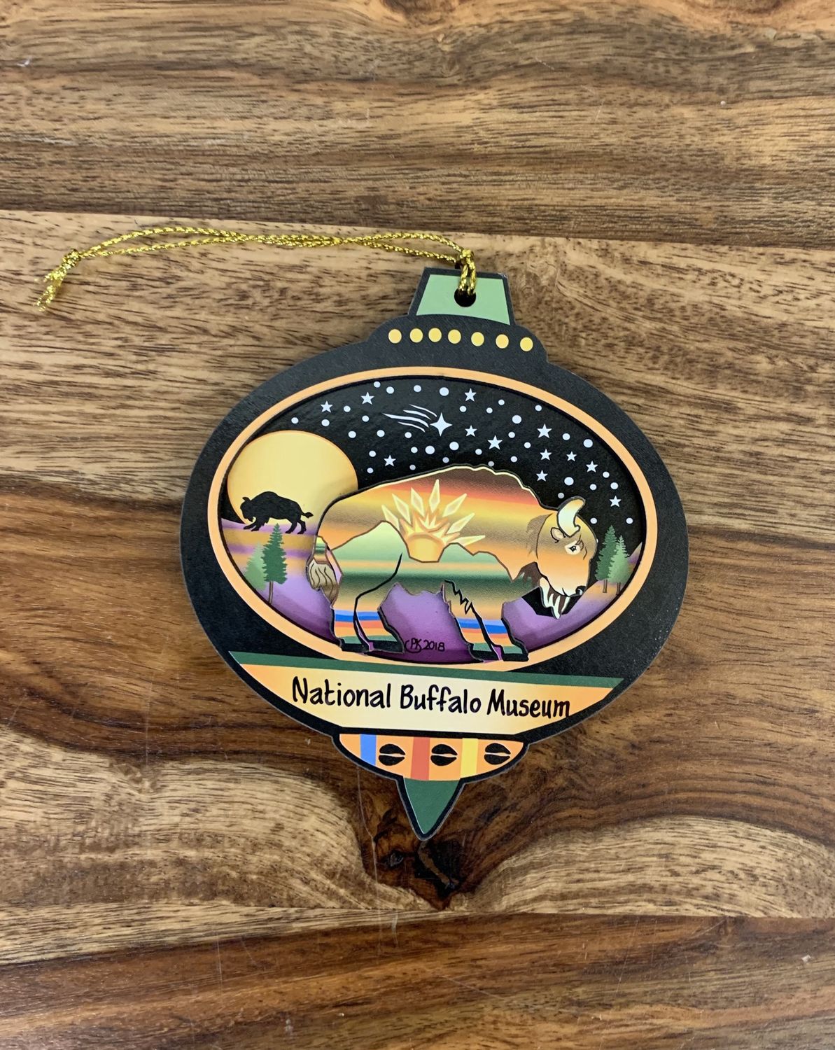 Moonlite Buffalo Ornament, Design: National Buffalo