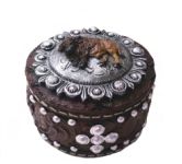 Buffalo Trinket Box, Design: Silver