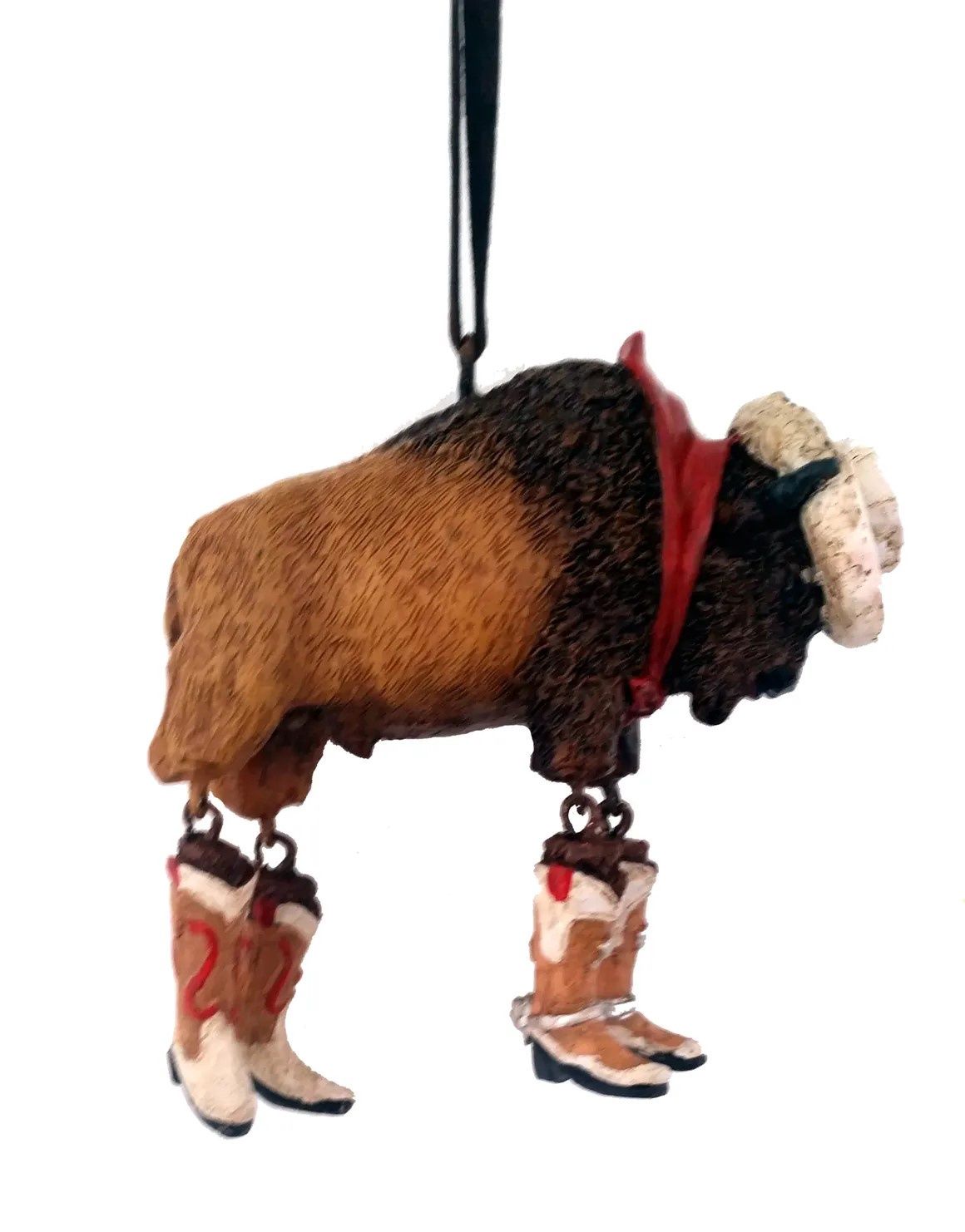 Cowboy Buffalo Ornament