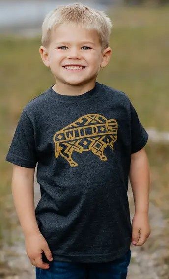 Wild Buffalo Kid Tee, Size: 2T
