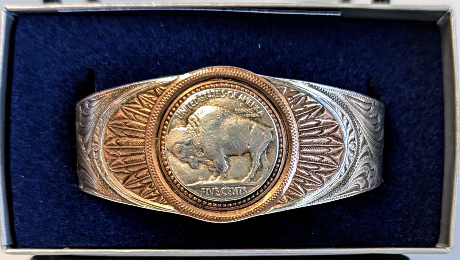 Buffalo Nickel Cuff