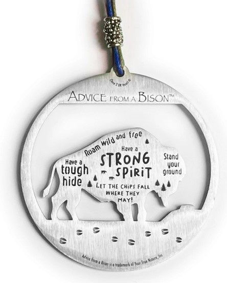 Bison Advice Ornament