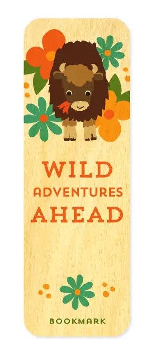 Bison Adventures Bookmark